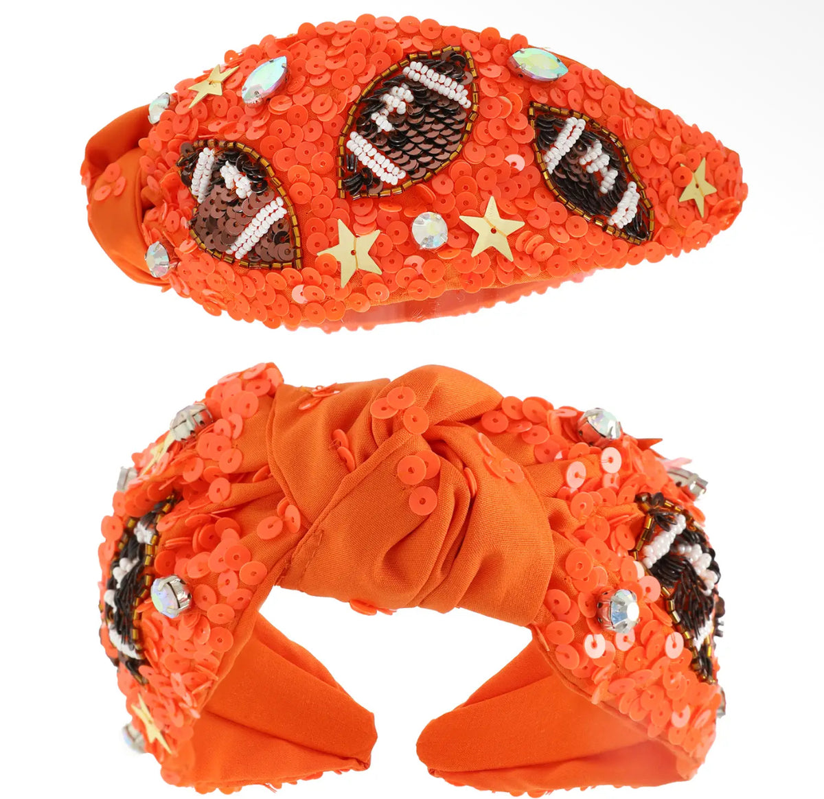 Football Sparkle Headband