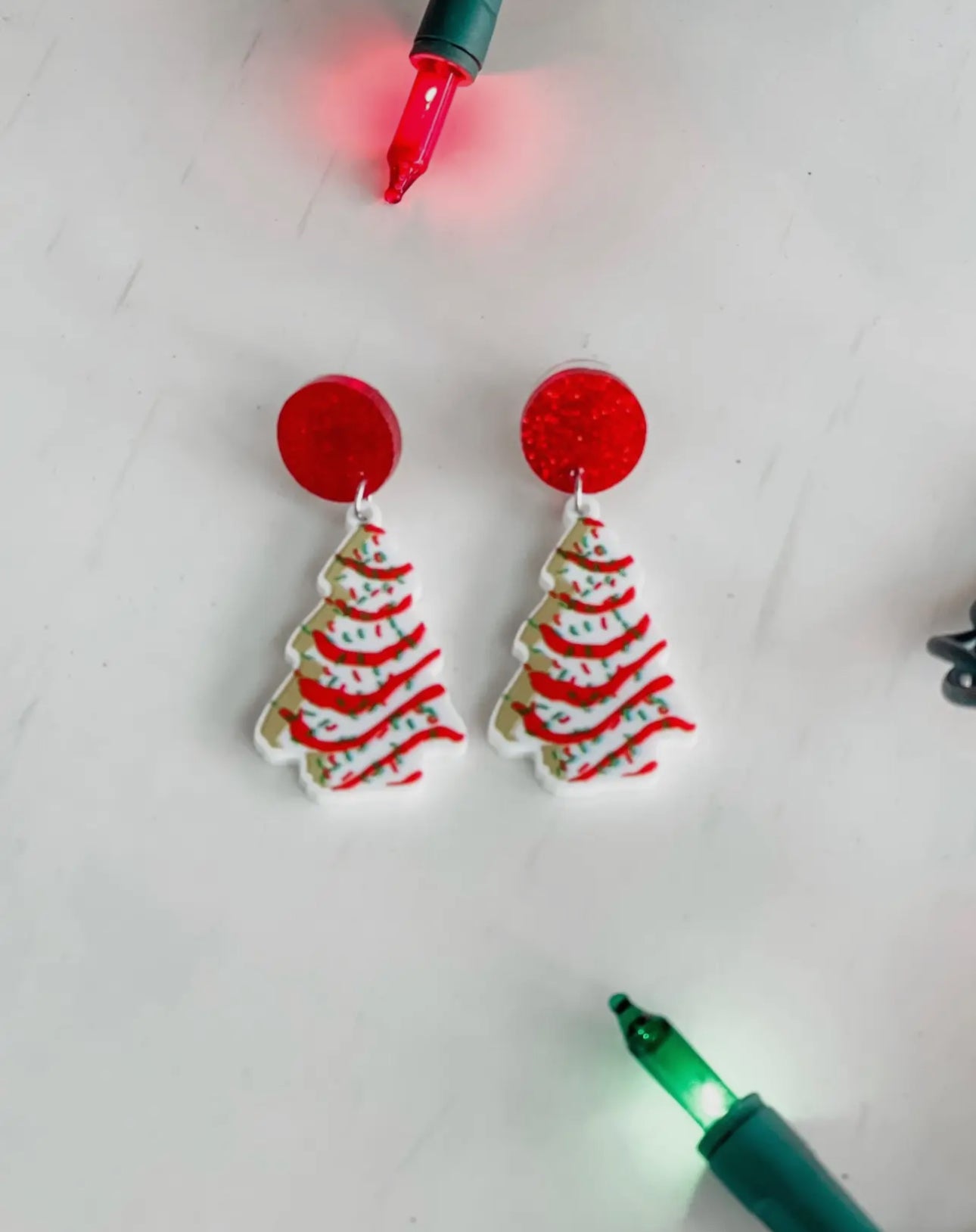 Christmas Tree Earrings