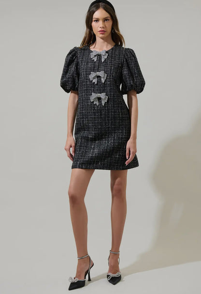 Margaret Tweed Cora Shift
Mini Dress