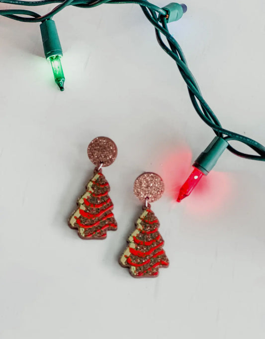 Christmas Tree Earrings