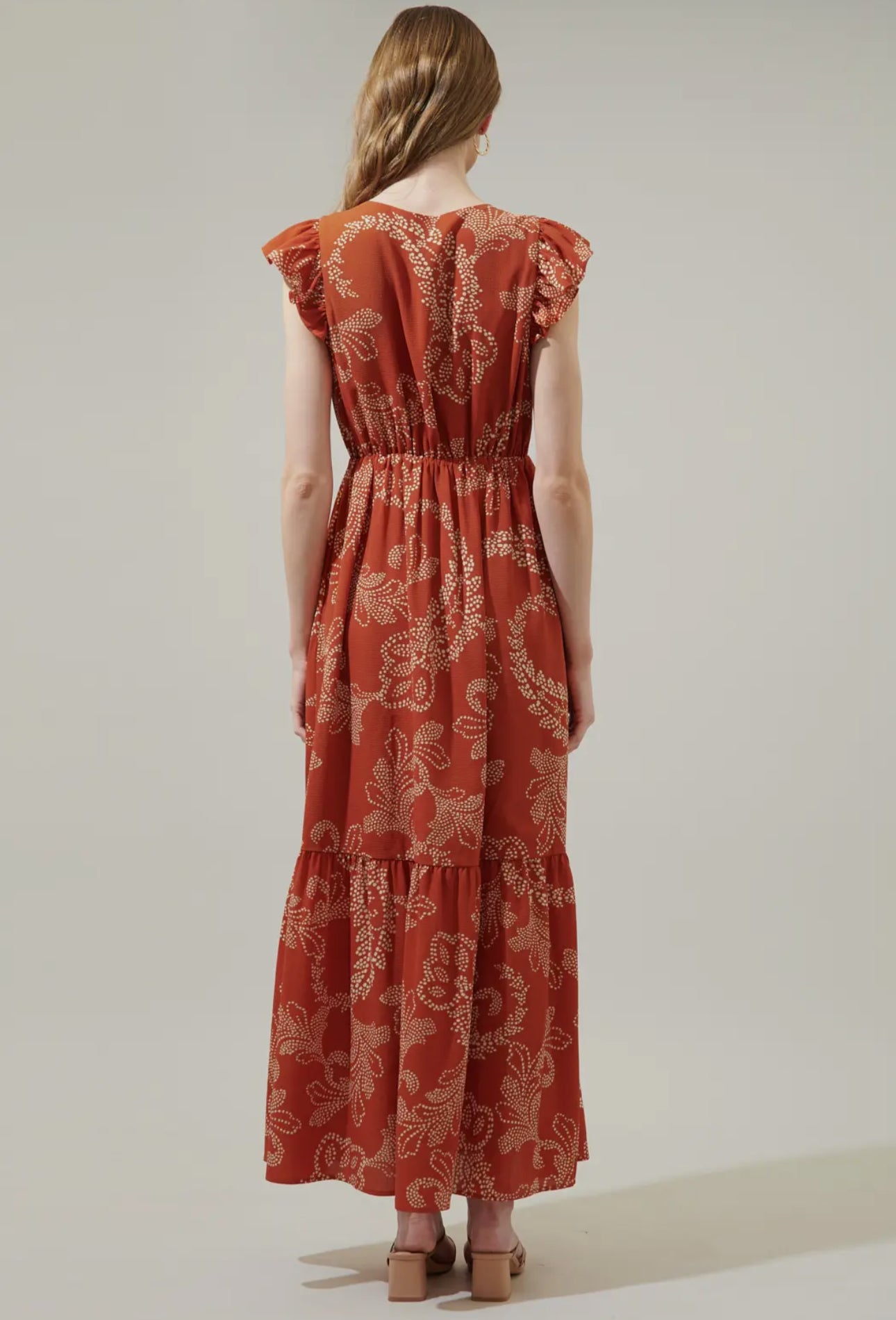 Ginger Paisley Evianna Button Down
Maxi Dress