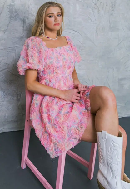 April Floral Dress