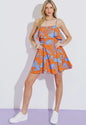 Kelly A Printed Woven Mini Dress