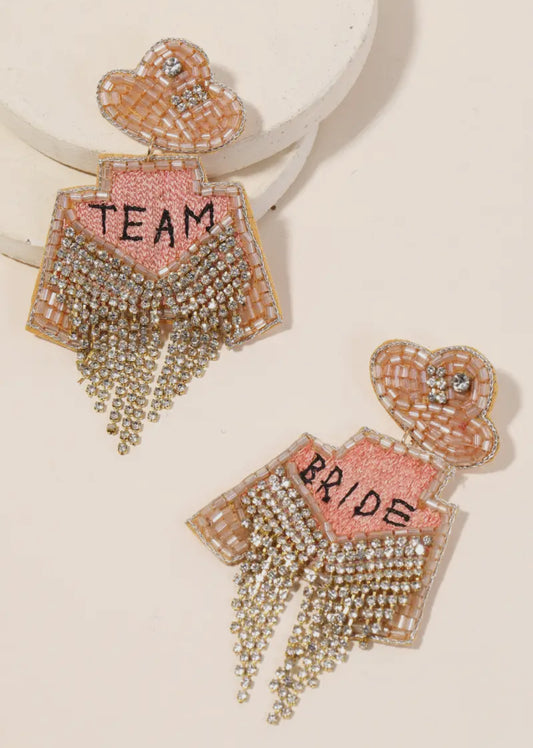 Team Bride Earrings