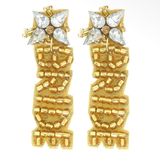 Bride Gold Earrings