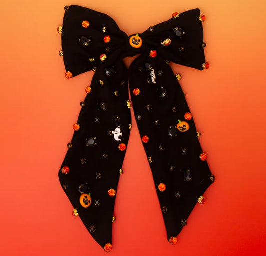 Pumpkin Hair Bow
