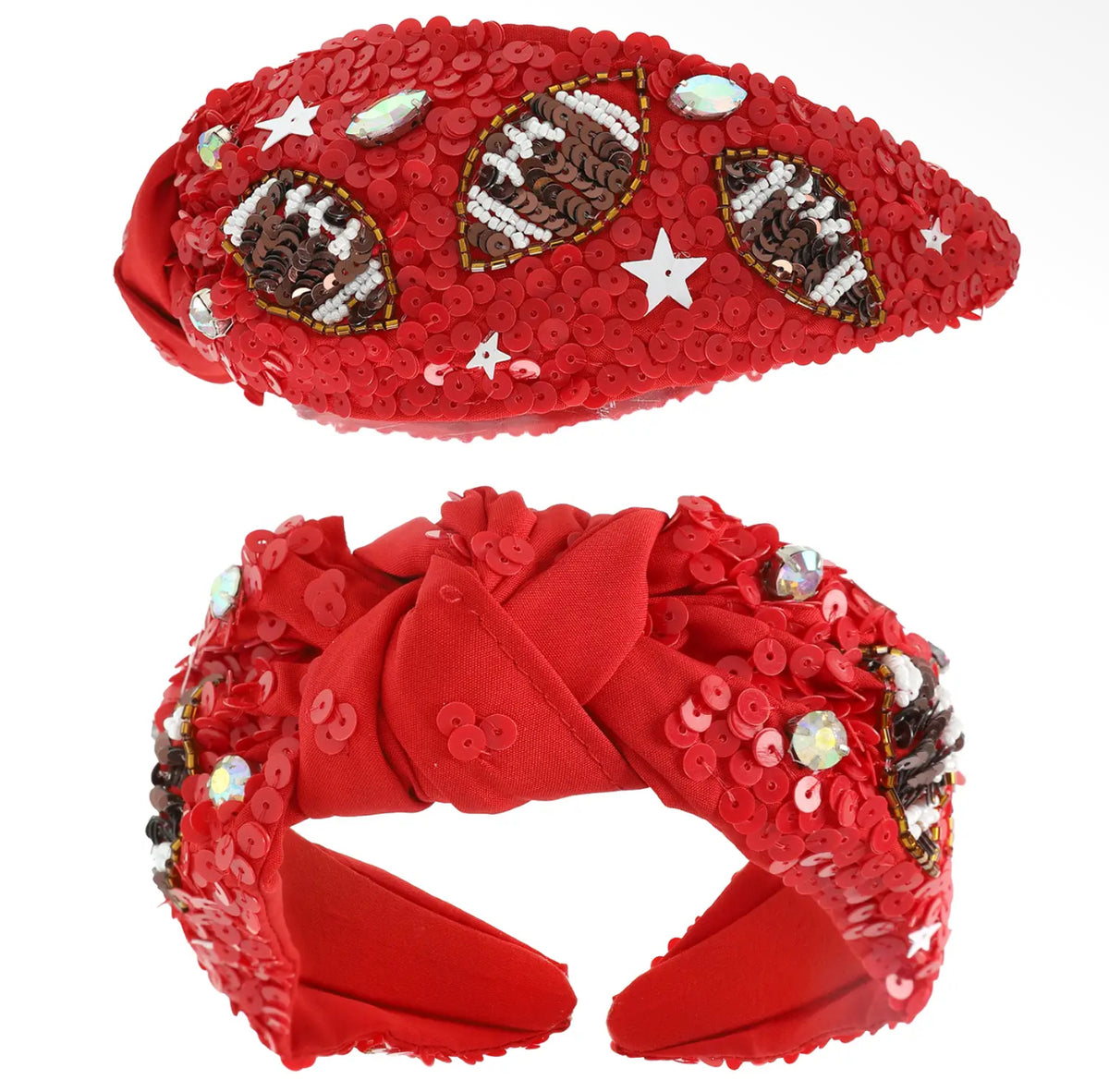 Football Sparkle Headband